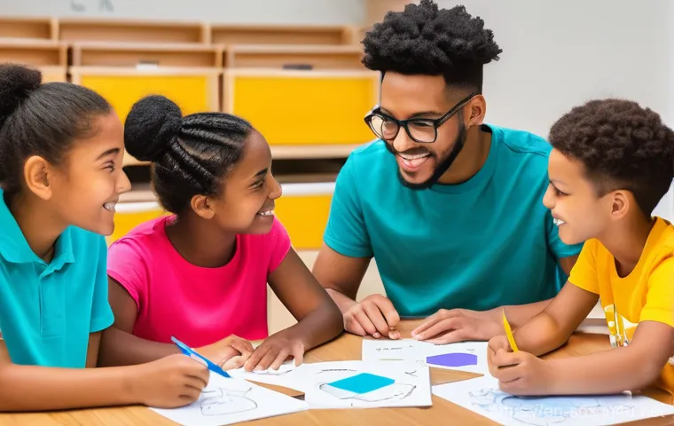 성교육과 성적 수치심 극복 - **Prompt 2: Navigating the Digital World with Media Literacy**
    A group of 4-5 diverse young adul...